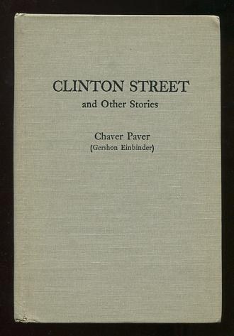 Image for Clinton Street and Other Stories (translated from the Yiddish by Henry Goodman)
