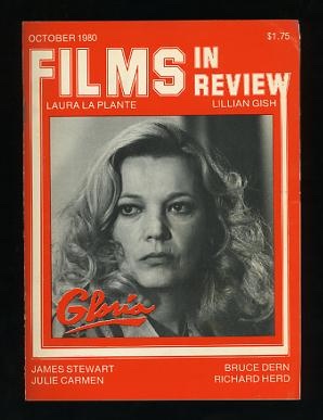 Image for Films in Review (October 1980) [cover: Gena Rowlands in GLORIA]