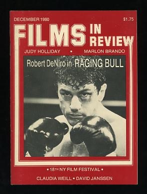 Image for Films in Review (December 1980) [cover: Robert De Niro in RAGING BULL]