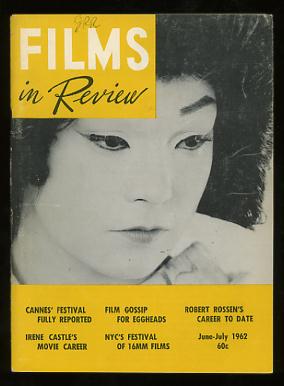 Image for Films in Review (June-July 1962) [cover: Shirley MacLaine in MY GEISHA]