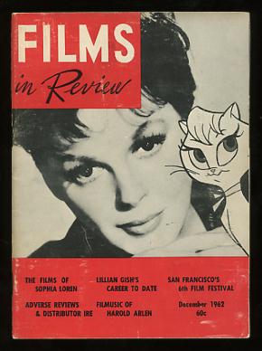 Image for Films in Review (December 1962) [cover: Judy Garland and the animated character she voiced in GAY PURR-EE]