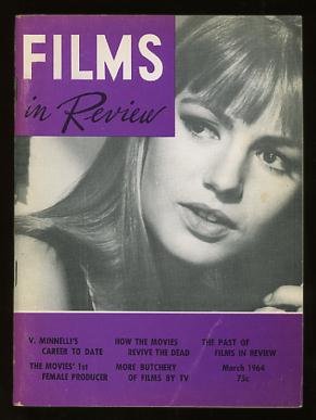 Image for Films in Review (March 1964) [cover: Catherine Spaak in THE EMPTY CANVAS]
