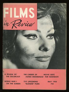 Image for Films in Review (May 1966) [cover: Sophia Loren in ARABESQUE]