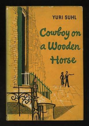 Cowboy on a Wooden Horse [*SIGNED*]