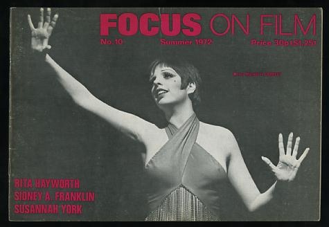 Image for Focus on Film (No. 10, Summer 1972) [cover: Liza Minnelli in CABARET]