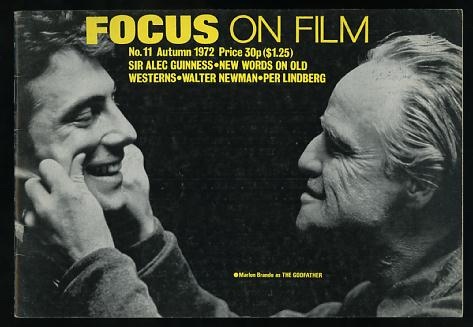 Image for Focus on Film (No. 11, Autumn 1972) [cover: Marlon Brando in THE GODFATHER]