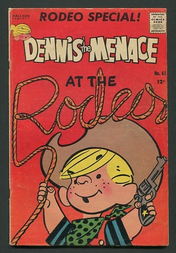 Image for Dennis the Menace (no. 61, August 1962): Dennis the Menace at the Rodeo