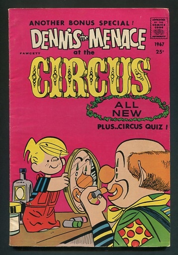 Image for Dennis the Menace (Giant) (no. 50, Summer 1967): Dennis the Menace at the Circus