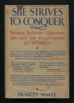 Image for She Strives to Conquer: Business Behavior, Opportunities and Job Requirements for Women