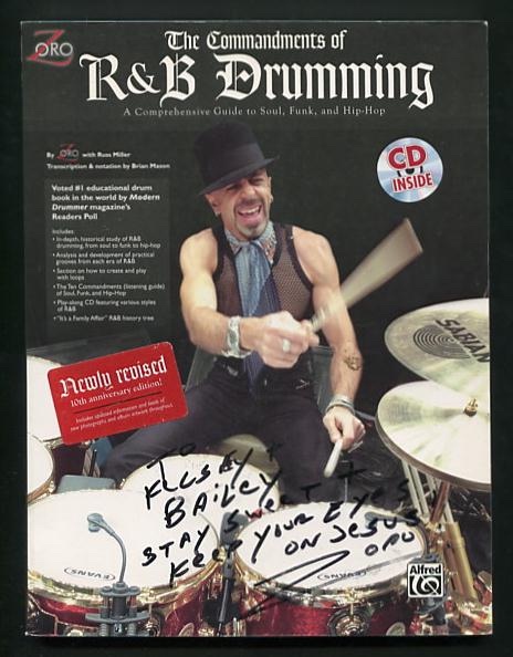 Image for The Commandments of R&B Drumming: A Comprehensive Guide to Soul, Funk, and Hip-Hop [*SIGNED*]