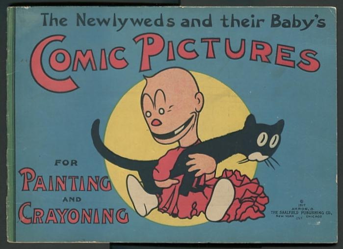 Image for The Newlyweds and their Baby's Comic Pictures for Painting and Crayoning
