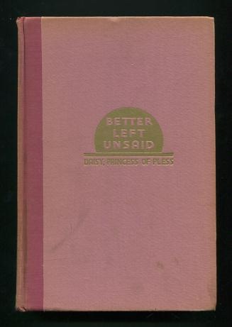 Image for Better Left Unsaid
