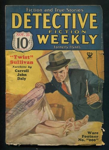 Image for Detective Fiction Weekly (November 25, 1933)