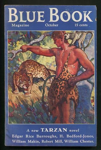Image for Tarzan's Quest [its first appearance, as "Tarzan and the Immortal Men," in six consecutive issues of The Blue Book Magazine (October 1935 - March 1936)]