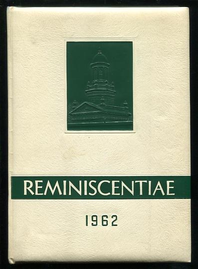 Image for Reminiscentiae of the Senior Class 1962 [Norwalk High School yearbook]