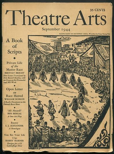 Image for "The Private Life of the Master Race" (in Theatre Arts, issue of September 1944)