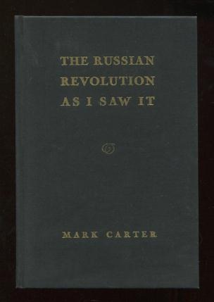 Image for The Russian Revolution as I Saw It