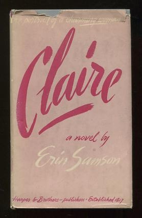 Image for Claire; a portrait in motion