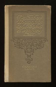 Image for Detached Thoughts on Books and Reading; being one of the last essays of Elia