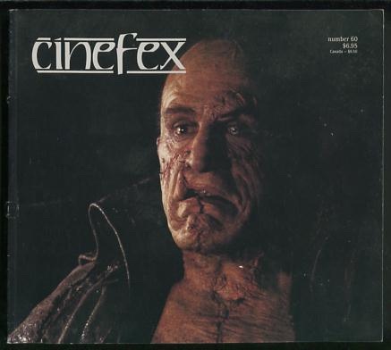Image for Cinefex...the journal of cinematic illusions - issue 60, December 1994 [cover: MARY SHELLEY'S FRANKENSTEIN]