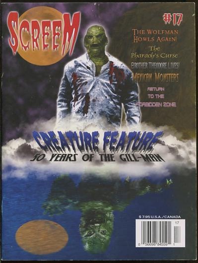 Image for Screem [magazine] #17 (2008) [cover: THE CREATURE FROM THE BLACK LAGOON]