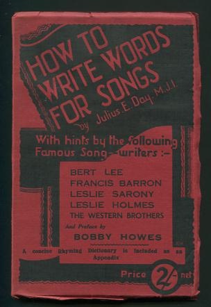 Image for How to Write Words for Songs