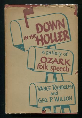 Image for Down in the Holler: A Gallery of Ozark Folk Speech