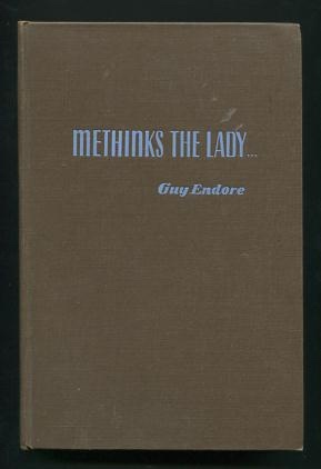 Image for Methinks the Lady . . . [*SIGNED*]