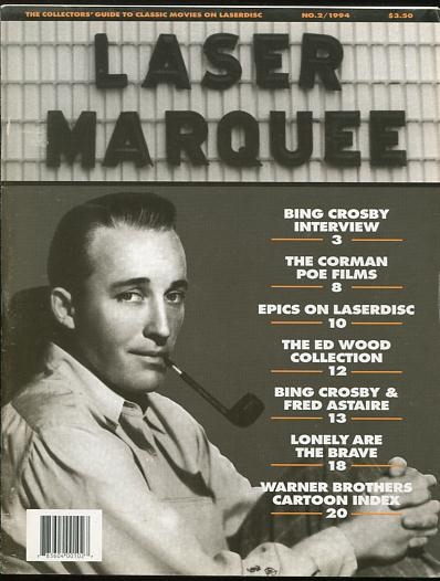 Image for Laser Marquee (October-November 1994 issue) [cover: Bing Crosby]