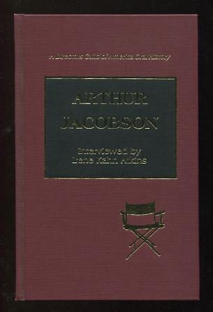 Image for Arthur Jacobson; interviewed by Irene Kahn Atkins [*SIGNED* by Jacobson]