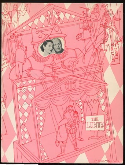 Image for Dinner Dance and An All Star Tribute to Alfred Lunt and Lynn Fontanne on the occasion of their Golden Wedding Anniversary
