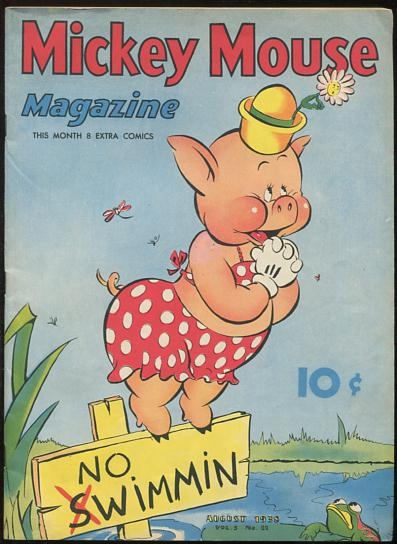 Image for Mickey Mouse Magazine (August 1938)
