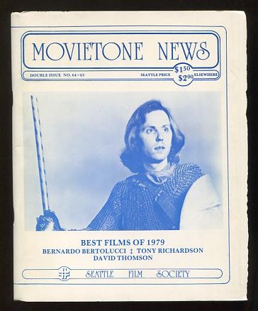 Image for Movietone News; issue number 64-65 (March 13, 1980) [cover: Fabrice Luchini in Eric Rohmer's PERCEVAL]