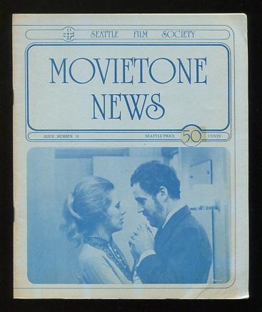 Image for Movietone News; issue number 38 (January 8, 1975) [cover: Ingmar Bergman's SCENES FROM A MARRIAGE]