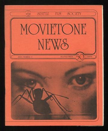 Image for Movietone News; issue number 37 (November 1974) [cover: Saul Bass's PHASE IV]