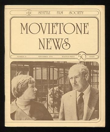 Image for Movietone News; issue number 35 (September 1974) [cover: Julie Andrews and Anthony Quayle in THE TAMARIND SEED]