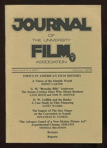 Image for The Journal of the University Film Association (Winter 1978) [issue theme: Topics in American Film History]