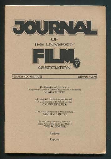 Image for The Journal of the University Film Association (Spring 1976)