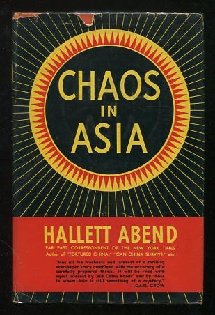 Image for Chaos in Asia