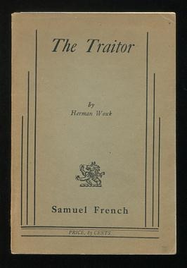 Image for The Traitor; a play in two acts