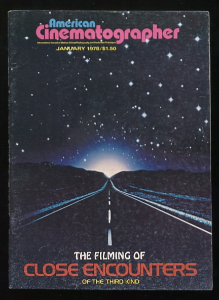 Image for American Cinematographer (January 1978) [cover: CLOSE ENCOUNTERS OF THE THIRD KIND]