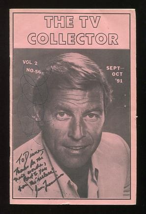 Image for The TV Collector (September-October 1991 issue) [cover: James Franciscus]