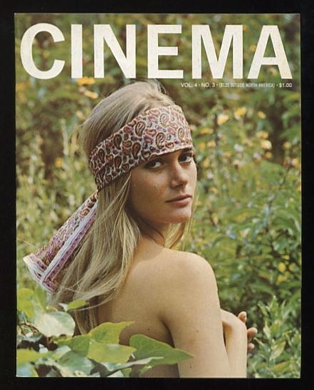 Image for Cinema [magazine] (Fall 1968) [cover: Peggy Lipton]