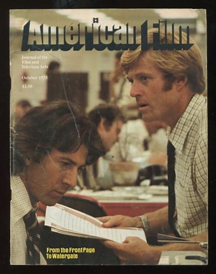 Image for American Film: Journal of the Film and Television Arts [magazine] (October 1975) [first issue] [cover: ALL THE PRESIDENT'S MEN]