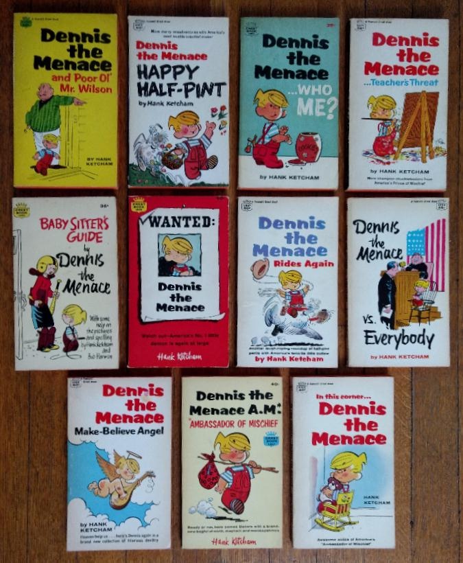 Image for Dennis the Menace -- a collection of eleven vintage paperback books