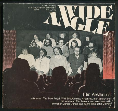 Image for Wide Angle (Vol. 2, No. 2) [topic: Film Aesthetics]