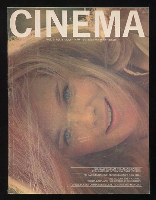 Image for Cinema [magazine] (July 1966) [cover: Linda Evans]