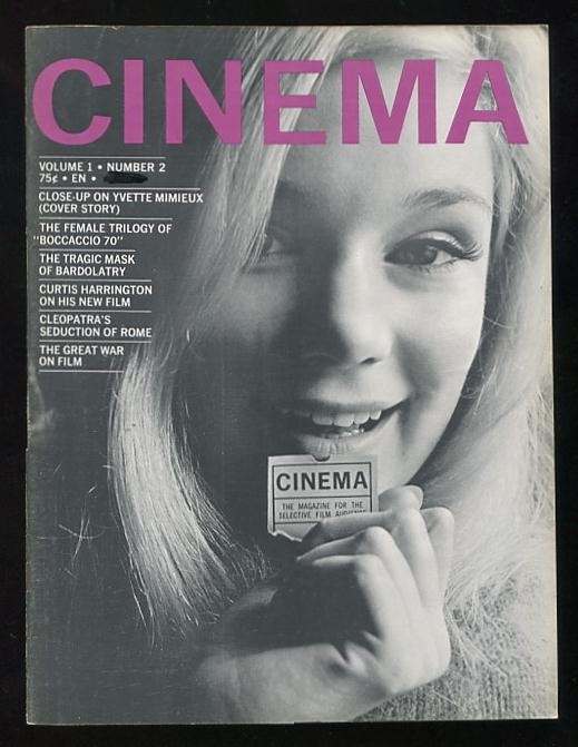 Image for Cinema [magazine] [June 1962] [cover: Yvette Mimieux]