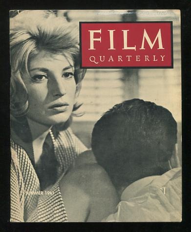 Image for Film Quarterly (Summer 1961) [cover: Monica Vitti and Gabriele Ferzetti in L'AVVENTURA]