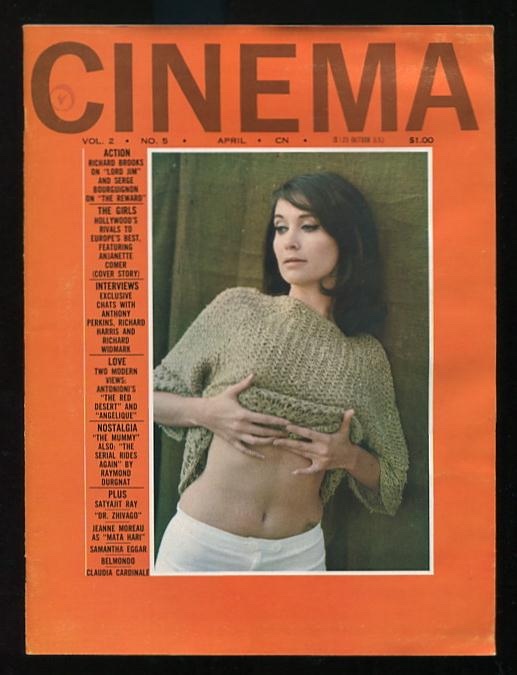 Image for Cinema [magazine] (March-April 1965) [cover: Anjanette Comer]